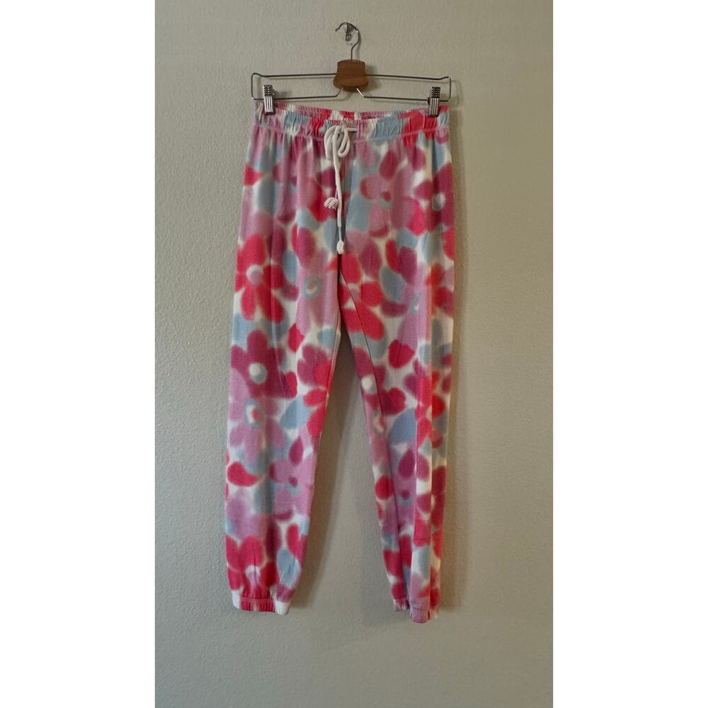 PJ Salvage Spread Kindness Tank & Pants Pajama 2 Piece Set XS Ivory Pink Floral - Picture 9 of 14